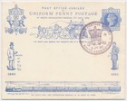 1890 Uniform Penny Post Jubilee Envelope   Insert Signed By Organising Committee