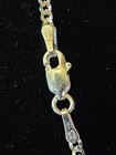 925 Solid Sterling Silver Curb Cuban Link Men s Women s 2mm Chain Necklace 24   