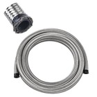  6an Fuel Line Nylon Cpe  5ft An6 Braided Fuel Hose 6an 5ft Silver