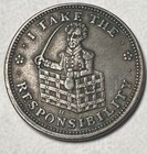 Hard Times Token Roman Firmness   Take The Responsibility Circulated  71138