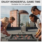 58x32  Premium Furniture Foosball Soccer Table Heavy Duty Arcade Game Room Adult