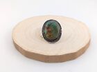 Navajo Turquoise Ring Sterling Silver Genuine Native American Jewelry Size 7