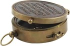 Antique Vintage Maritime Brass Compass Nautical Pocket Compass Gift