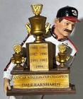 Dale Earnhardt Trophy Figurine 2001 Limited Edition Nascar Winston Cup Champion