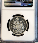 1965 Canada Silver 50 Cents 50c Royal Coat Of Arms Ngc Pl 65 Nice Looking Coin
