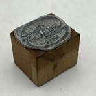 Vintage Printing Letterpress Printers Block Cut Big S Share Corp  Company Logo