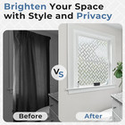 Window Privacy Film  Frosted Glass Static Cling Window Sticker  Non-a