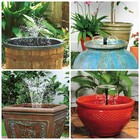 Fountain Pump With Lights   10w 160gph Water Pump Fountain For Aquarium Fish    