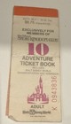 Walt Disney World Magic Kingdom Partial Adult Ticket Book A B D E  See Details