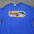 Gildan Shirt Mens 2xl Blue Terry Mccarl Knoxville Sprint Car Racing Graphic Tee