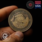 Invictus Coin   Edc Reminder Coins    I m The Master Of My Fate   Gift Medallion