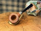 Unsmoked 70   s  Made In London England Army Mount Fish Tail- Billiard Estate Pipe