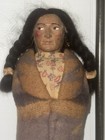 Skookum Indian Native American Doll 12   vintage Antique