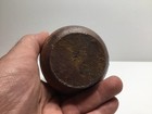 Small Antique Terracotta Pot  Glazed On Inside And Bottom 
