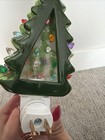 Ceramic Christmas Tree Night Light - New