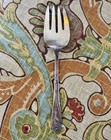 Cold Meat Serving Fork 8 3 4  1950 Daffodil 1847 Rogers Bros