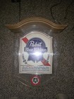 Vintage 1981 Pabst Blue Ribbon Beer Crystal Heritage Lighted Sign