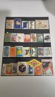 Worldwide Vintage Postage Stamp Collection Lot - Mixed Countries - Album Pages