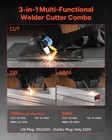 Vevor 3-in-1 Plasma Cutter Welder Combo Cut tig mma Digital Display 110 220v