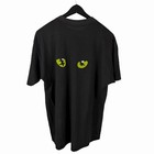 Vintage 1981 Cats Double Sided Broadway Musical Promo Black Shirt Size Xl