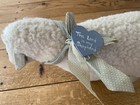 Vintage Sheep Decor Approximately 17 In Wide X11 Tall Very Cottage Or Grannycore