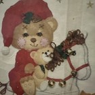 Titan 14  Christmas Felt Stocking Kit  653 Teddy Beddy Bear Nos