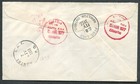 Costa Rica Air Mail Cover To Canada  A m f  Cancel  montreal A m f  P q  