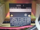 Allen Bradley 715x-bod Multi-speed Motor Starter  Nema Size 1  120v Coil  10hp