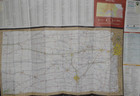 Kansas State 2026 State Travel Map Street Road Highway Railroad Paper Route 66