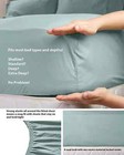 Luxury Bamboo 2200 Count 6pc Sheet Set Deep Pocket 18  Soft  Silky  30 Colors