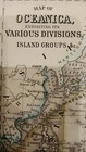 1867 Hand Colored Antique Engraved Map Of Oceanica From Mitchell Brothers Atlas