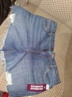 Weekend Academy Denim Girls Cut Off Shorts Size 14 Girls