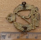 Kiwi Anzac Ww1  New Zealand 16th Waikato Infantry Regiment Brass O r Cap Badge