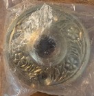 Antique Vintage Ornate Brass Door Rosette Still In Original Bag Vg  