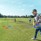 Horse Shoes Game For Family Kids Playing Fun Game Include 4 Horse Shoes 2 Stakes