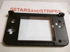 Nintendo 3ds Xl Replacement Hinge Black Bottom Middle Shell Housing With Lock   