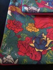 Bahios Decor Floral Bird Multicolor Square Decorative Polyester Throw Pillow