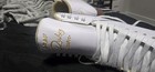 Graf Ruby U20 Pro Figure Skates Size Eu 41 White Leather Stiff Toepick