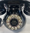 Polyconcept 50 s Monster Phone Retro Corded Telephone Black Flash Redial