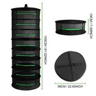 Multi-layer Mesh Zipper Clothes Drying Rack Portable Breathable Hanging Dry Net