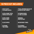 Car Care Cleaning And Automotive Car Wash Kit  10 Piece Set Car Detailing Kit