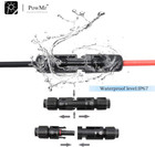 Solar Panel Y Branch Cable Connection Waterproof Adapter Connector Extension Usa