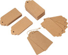 120 Pcs Kraft Gift Tags With String 2  X 3 94  Blank Name Tags For Gifts