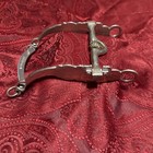 Sliester Stainless Steel Scalloped Copper Mouth Polo Port Bit W roller 4 3 4 