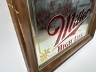 Miller High Life Beer Mirror Sign Mallard Duck Wisconsin Sportsmen s Series 1st