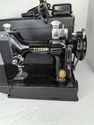Vintage 1954 Singer Model 221 Featherweight Sewing Machine With Case
