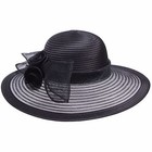 Womens Wide Brim Kentucky Derby Church Dress Wedding Party Formal Hat A435