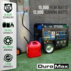 Duromax Xp15000hxt 15 000 Watt Electric Start Tri Fuel Portable Generator