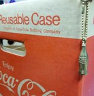 Vintage Coca-cola Return For Deposit Cardboard Reusable Glass Bottle Case