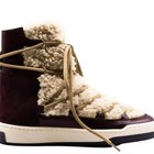 New Meline Bz20 Leather Suede Fur Boots Booties Size 9 5